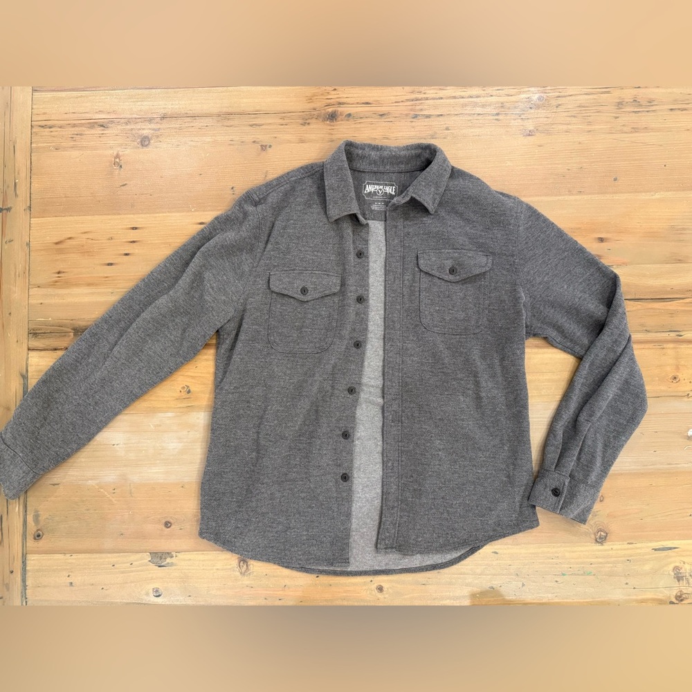 American Eagle Outfitters Charcoal Shirt